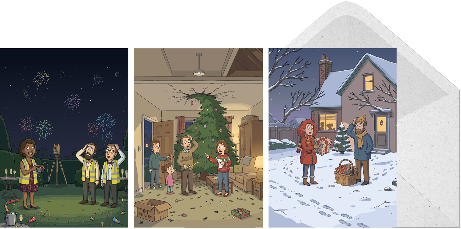 Gruß&shy;karte, Weih&shy;nachts&shy;geschenk